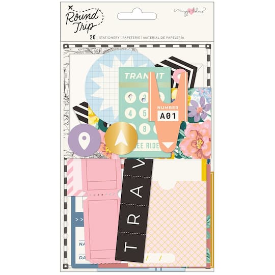 Maggie Holmes Round Trip With Gold Foil Stationery Pack, 20ct.